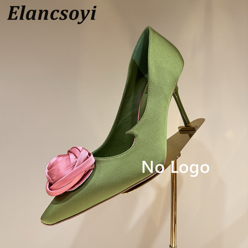 أحذية نسائية بكعب عالٍ مزينة ب - مراجعة Slip Dress Satin وسعره