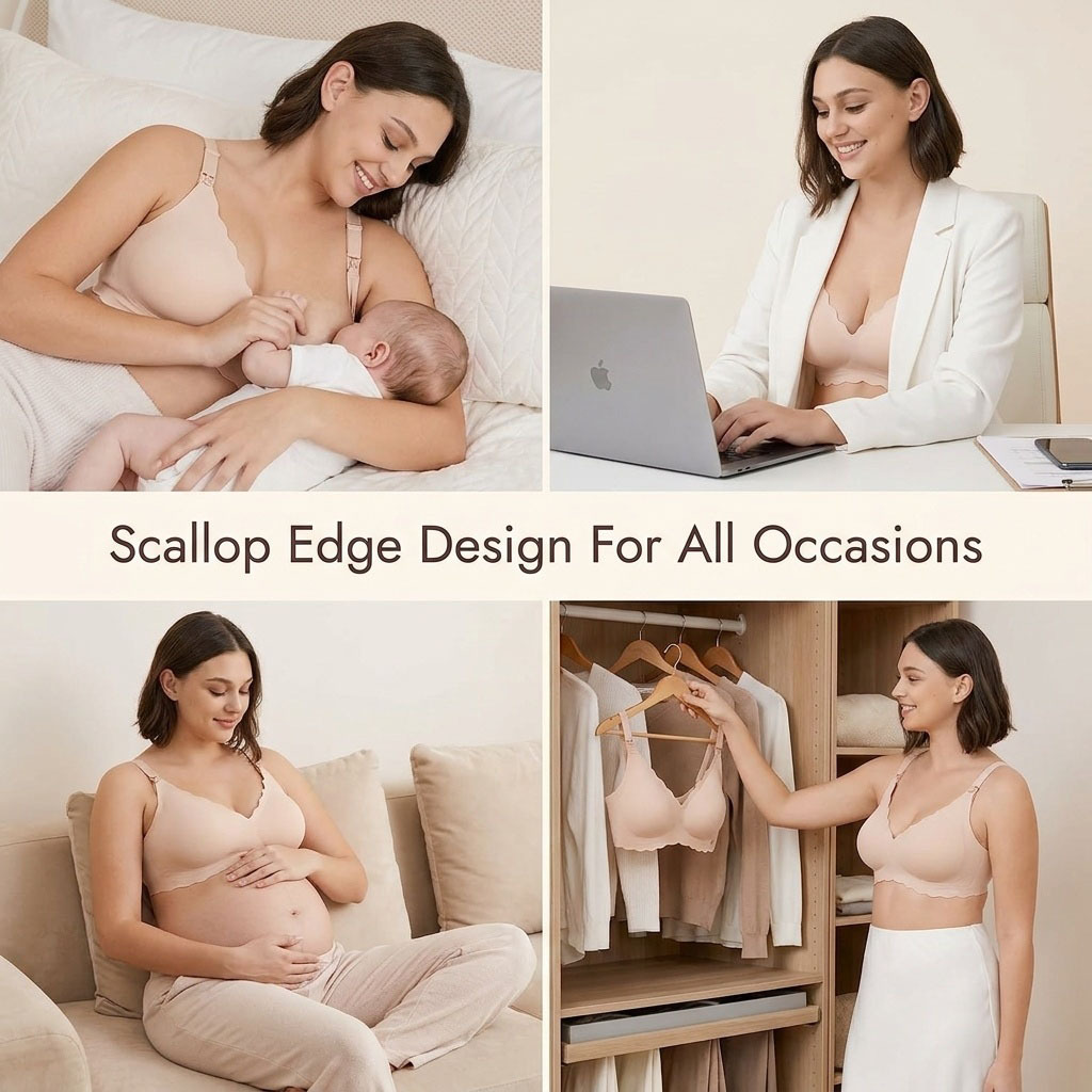 حمالة صدر للحوامل والمرضعات مق - مراجعة Nursing Bra Sleep وسعره