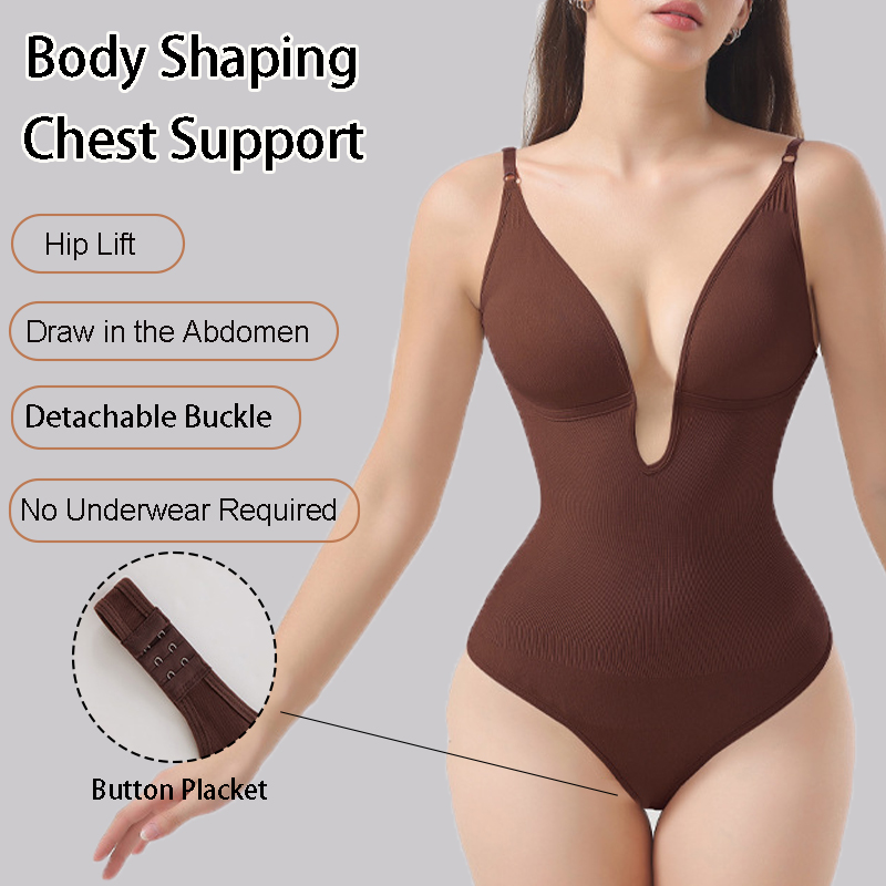 النساء سلس Shapewear Backless  - مراجعة Shapewear Bodysuit Firm وسعره